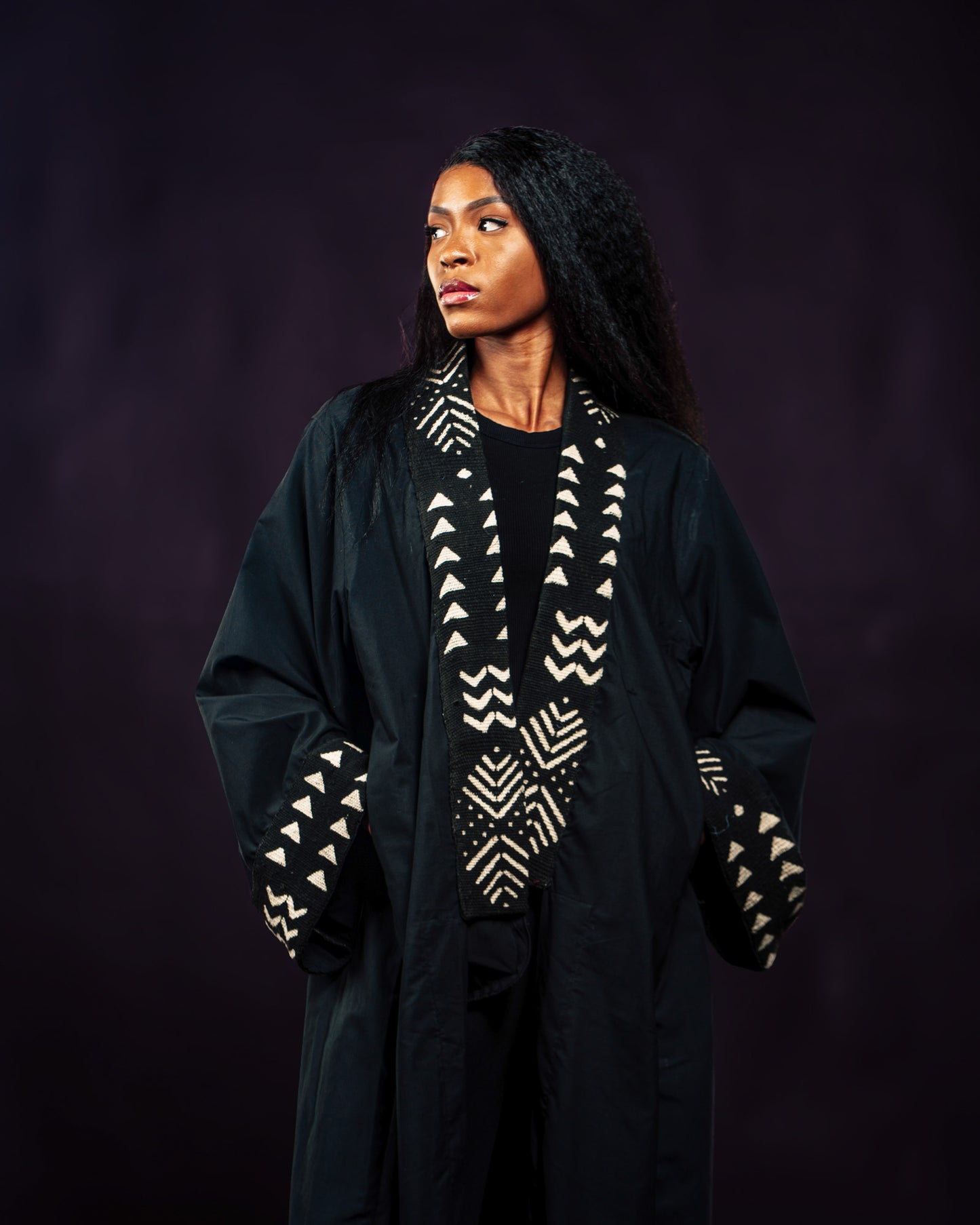 Kimono long pour un look citadin chic - édition limitée - YMN03
