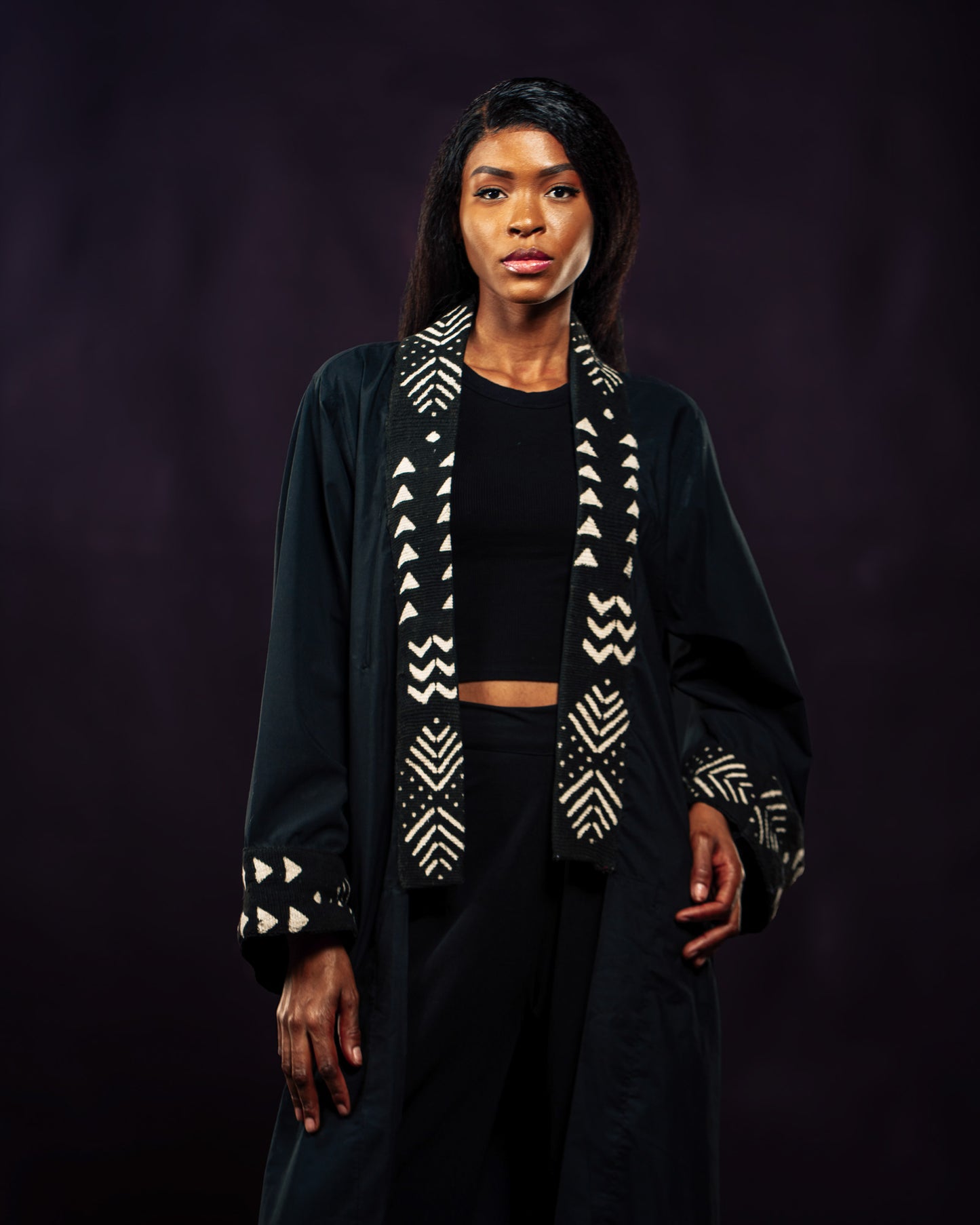 Kimono long pour un look citadin chic - édition limitée - YMN03