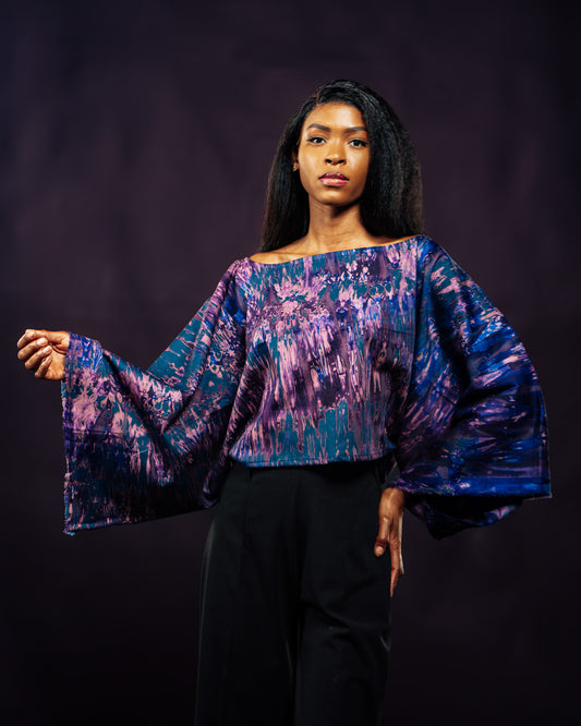 Top ANANGO à manches longues pour un look élégant - édition limitée - YMN06