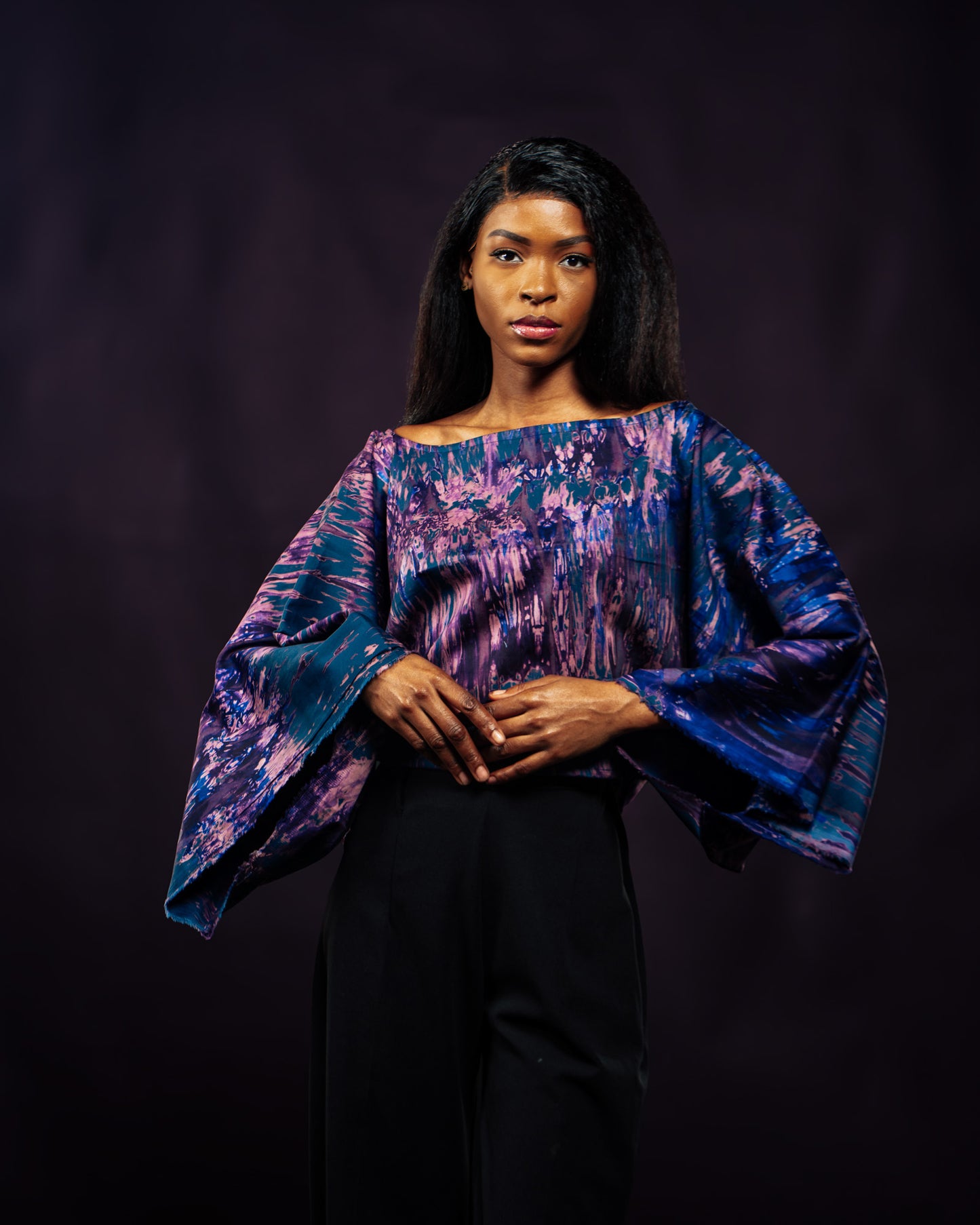 Top ANANGO à manches longues pour un look élégant - édition limitée - YMN06