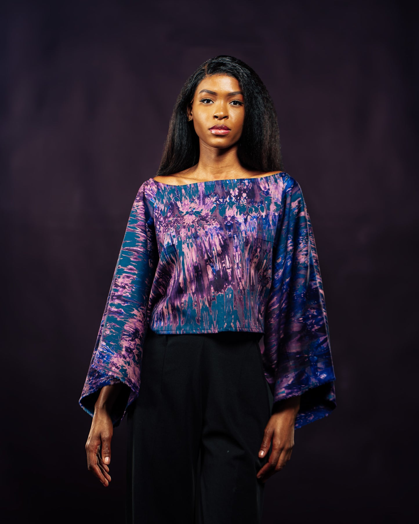 Top ANANGO à manches longues pour un look élégant - édition limitée - YMN06