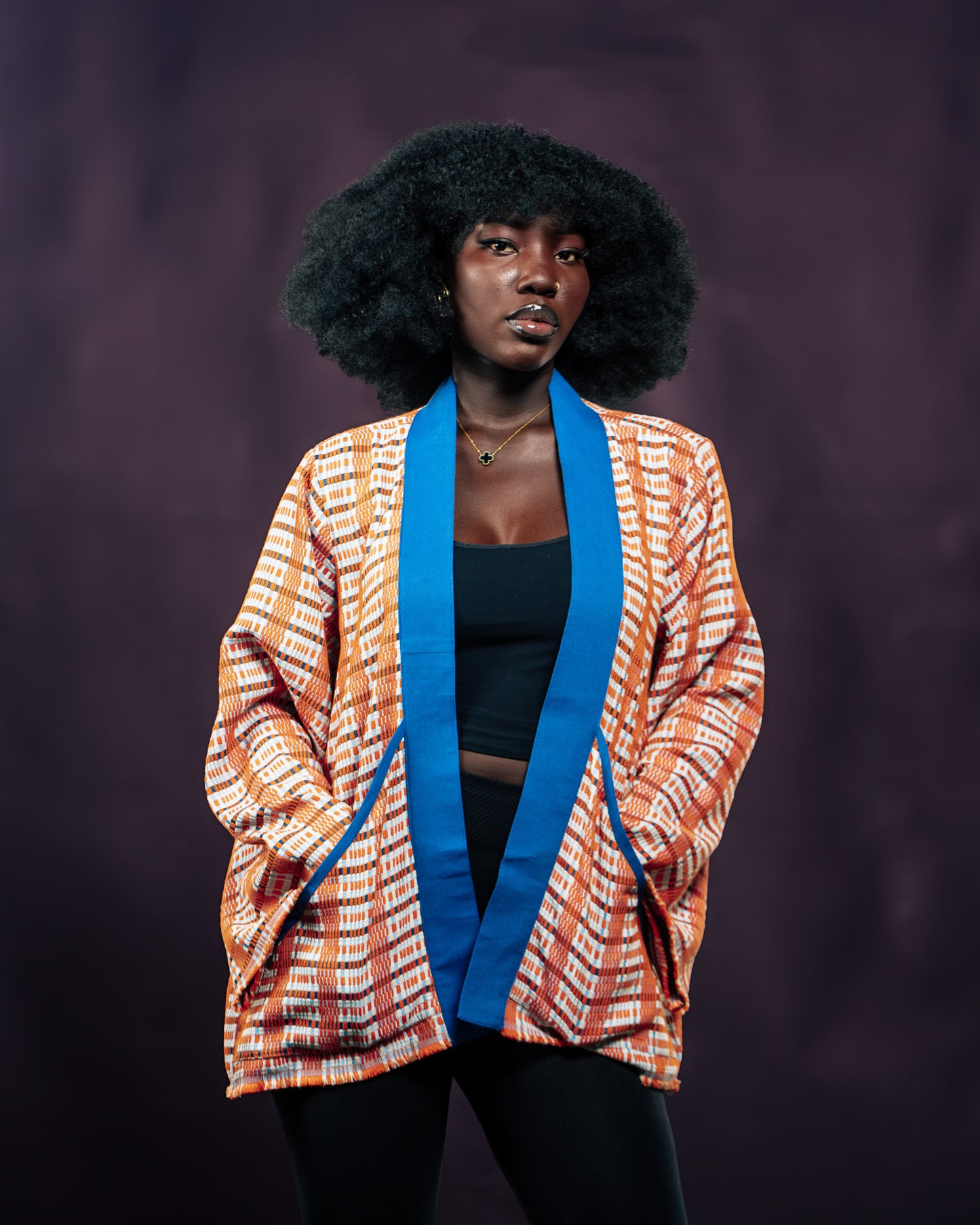 Veste kimono pour un look citadin raffiné - édition limitée - YMN12