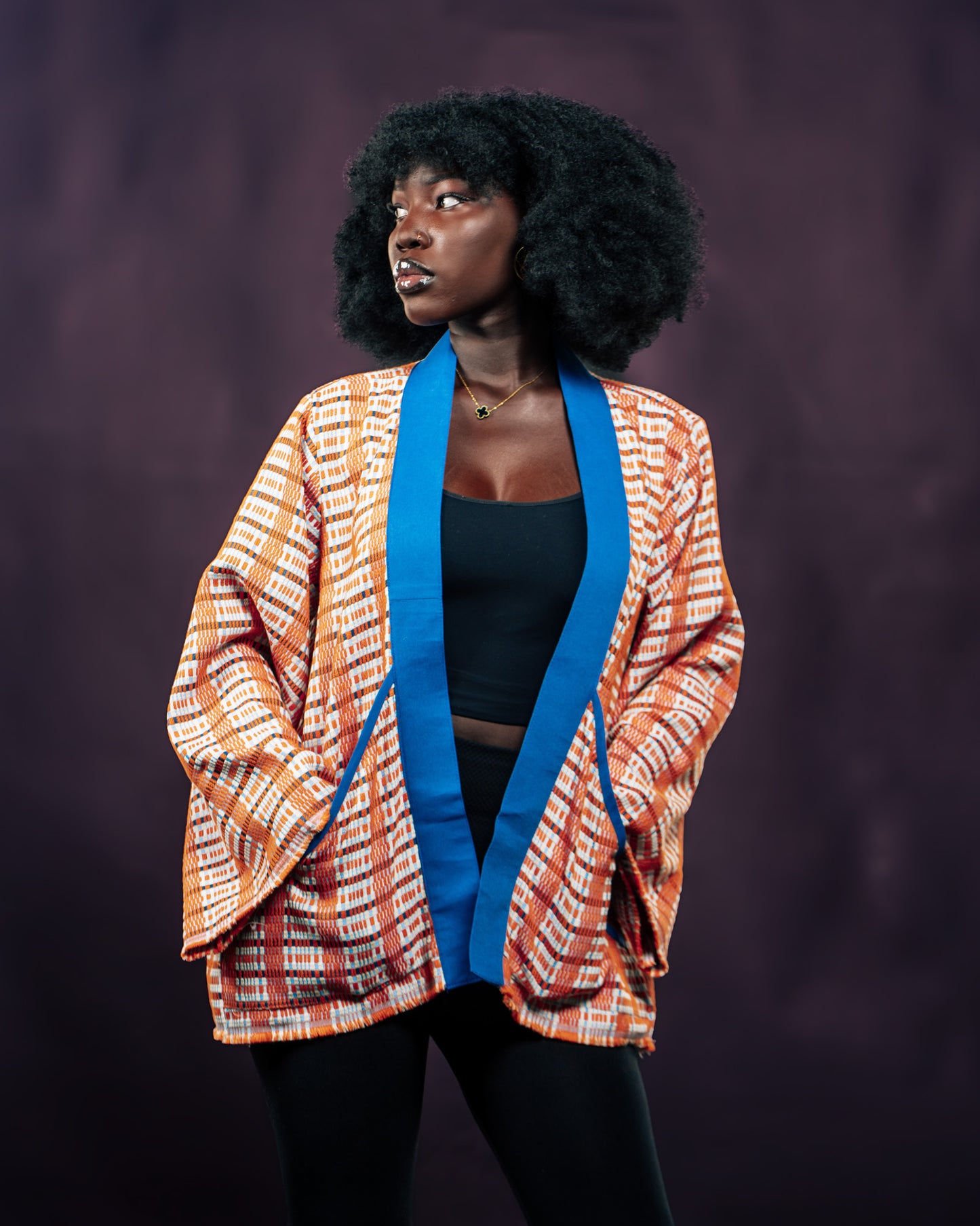 Veste kimono pour un look citadin raffiné - édition limitée - YMN12