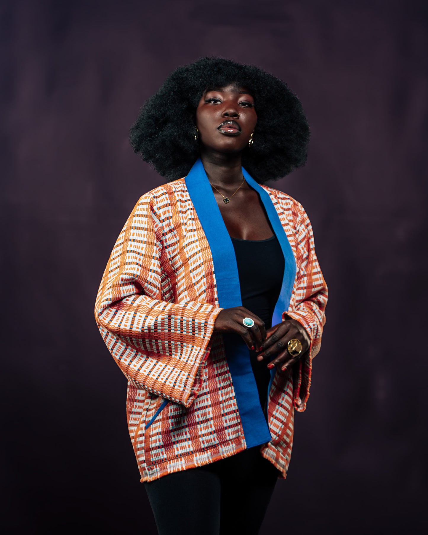 Veste kimono pour un look citadin raffiné - édition limitée - YMN12