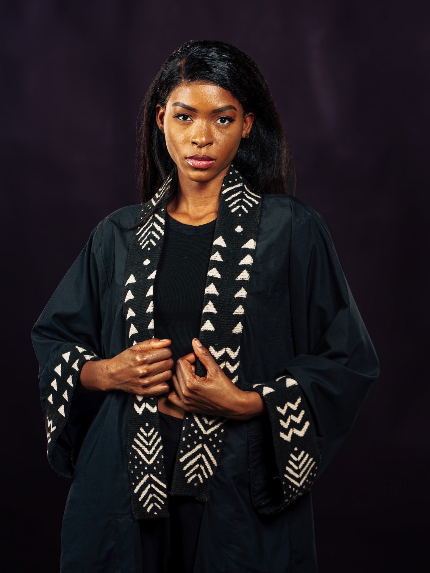 Kimono long pour un look citadin chic - édition limitée - YMN03