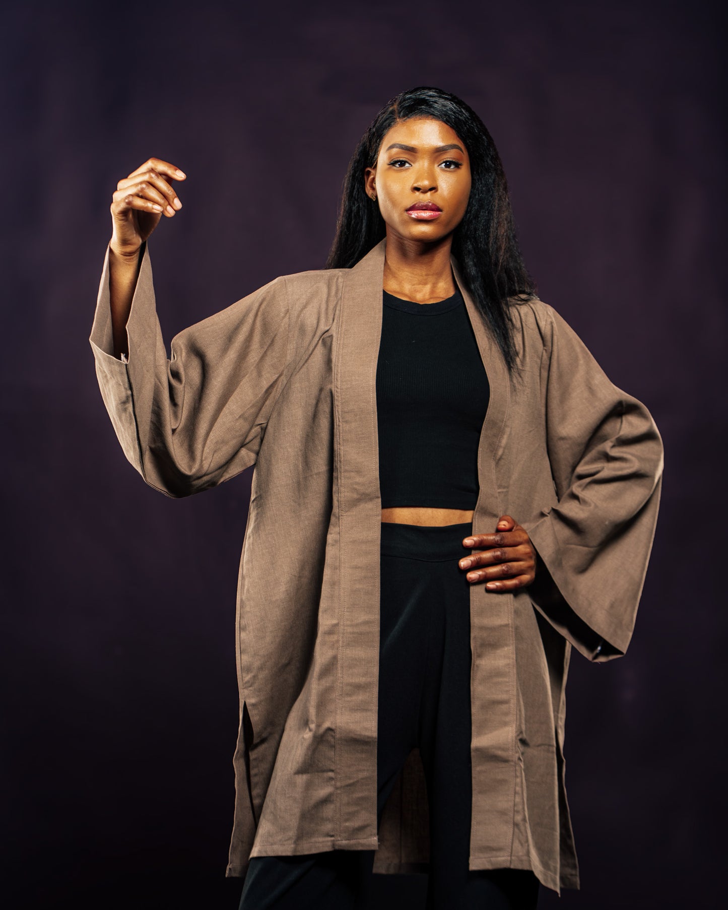 Veste kimono pour un look raffiné - édition spéciale - YMN01